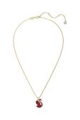 Ланцюжок Swarovski ICONIC SWAN колір червоний (3472300)