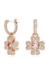 Сережки Swarovski IDYLLIA колір рожевий (3471926)