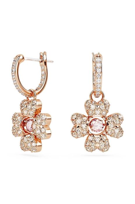 Сережки Swarovski IDYLLIA колір рожевий (3471926)