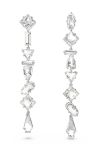 Сережки Swarovski MESMERA колір срібний (3449164)
