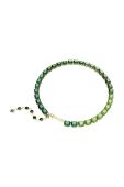 Ланцюжок Swarovski MILLENIA колір зелений (3472003)