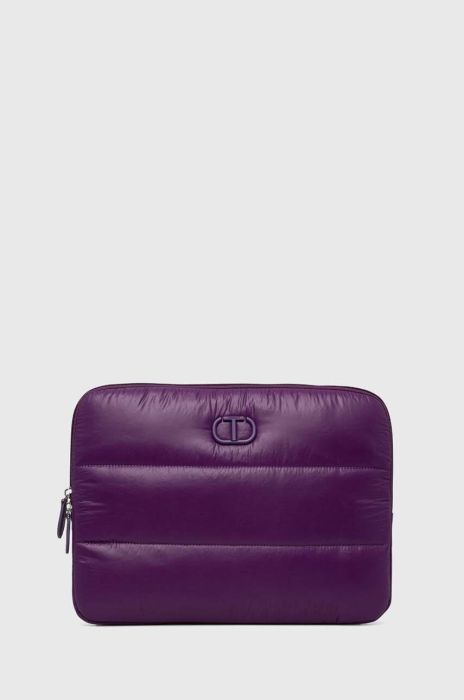 Чохол для ноутбука Twinset колір фіолетовий Чохол для ноутбука Twinset колір фіолетовий