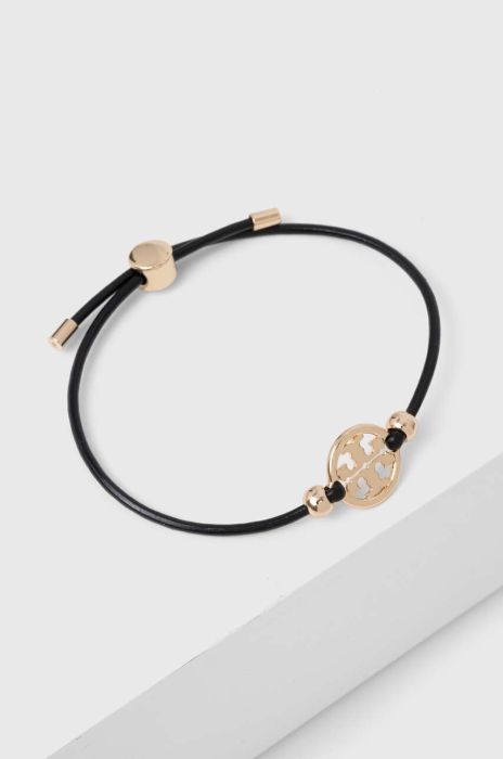 Шкіряний браслет Tory Burch жіноча колір золотий (3458084) Шкіряний браслет Tory Burch жіноча колір золотий (3458084)