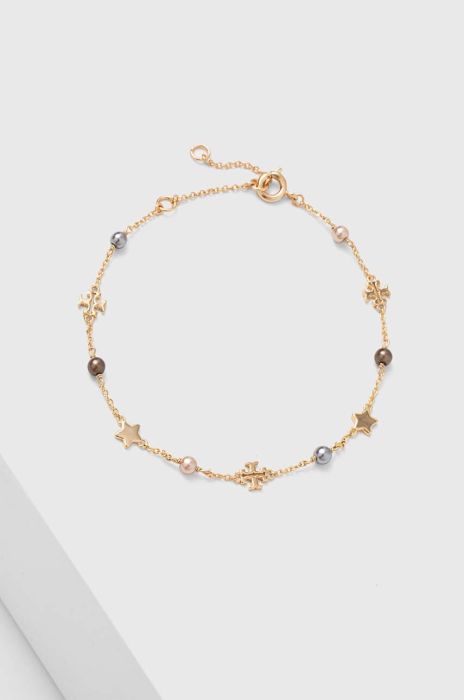 Позолочений браслет Tory Burch колір золотий (3458088) Позолочений браслет Tory Burch колір золотий (3458088)