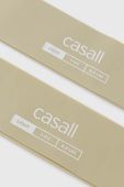 Стрічки опору для вправ Casall Light 2-pack колір зелений Стрічки опору для вправ Casall Light 2-pack колір зелений