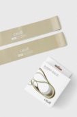 Стрічки опору для вправ Casall Light 2-pack колір зелений Стрічки опору для вправ Casall Light 2-pack колір зелений