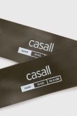 Стрічки опору для вправ Casall Hard 2-pack колір зелений Стрічки опору для вправ Casall Hard 2-pack колір зелений