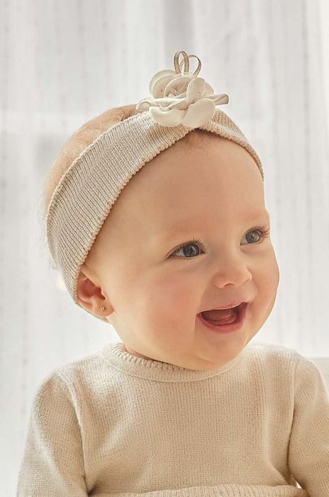 Дитяча пов'язка Mayoral Newborn Gift box колір бежевий Дитяча пов'язка Mayoral Newborn Gift box колір бежевий