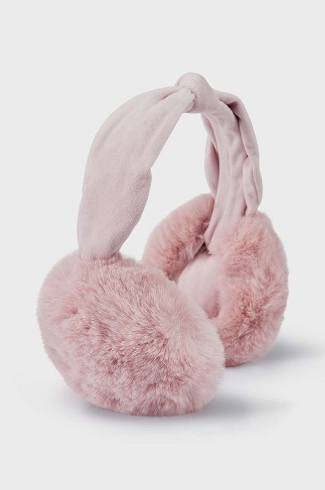 Дитячі навушники Mayoral колір бежевий з тонкого трикотажу