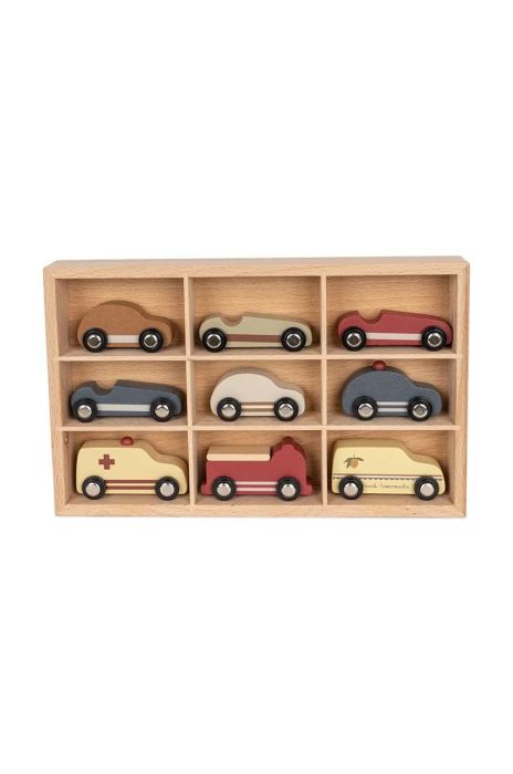 Дерев'яна іграшка для дітей Konges Sl?jd 9-pack колір бежевий Дерев'яна іграшка для дітей Konges Sl?jd 9-pack колір бежевий