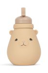 Дитяча пляшечка Konges Sl?jd колір бежевий (3522848)