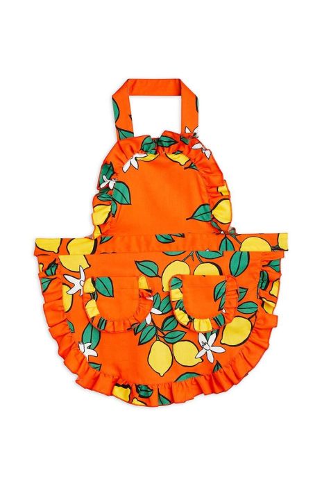 Дитячий фартух Mini Rodini колір помаранчевий (3619639) Дитячий фартух Mini Rodini колір помаранчевий (3619639)