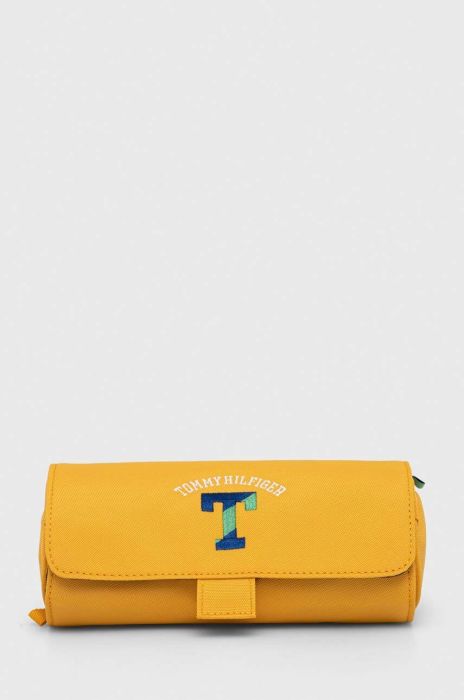Дитячий пенал Tommy Hilfiger колір жовтий Дитячий пенал Tommy Hilfiger колір жовтий