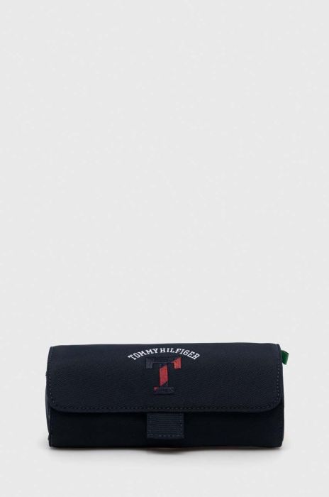 Дитячий пенал Tommy Hilfiger колір чорний Дитячий пенал Tommy Hilfiger колір чорний