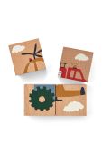 Дерев'яні пазли Liewood колір барвистий (3540633)