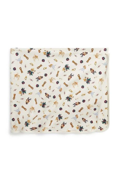 Ковдра для немовлят Polo Ralph Lauren колір бежевий Ковдра для немовлят Polo Ralph Lauren колір бежевий