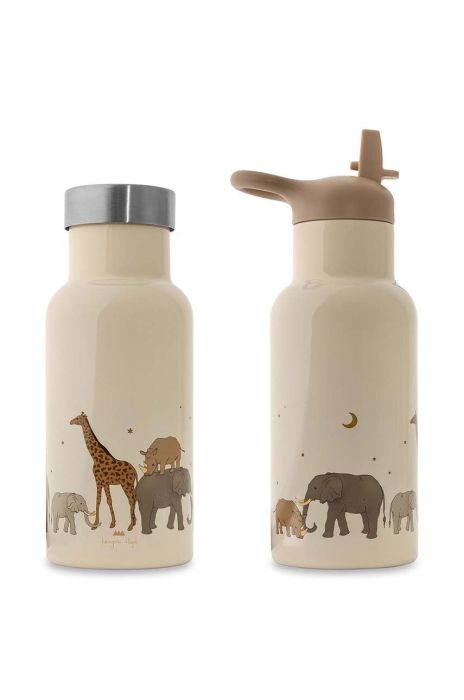 Дитяча пляшечка Konges Sl?jd 350 ml колір бежевий
