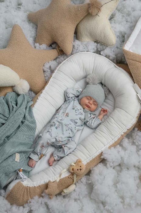 Кокон для немовлят Jamiks SOLAR колір бежевий (3340056) Кокон для немовлят Jamiks SOLAR колір бежевий (3340056)