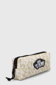 Дитячий пенал Vans VN0A3HMQBSM1 BY PENCIL POUCH BOYS колір бежевий Дитячий пенал Vans VN0A3HMQBSM1 BY PENCIL POUCH BOYS колір бежевий