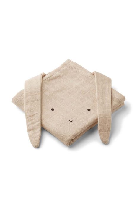 Дитяча пелюшка Liewood 2-pack колір бежевий (3678309) Дитяча пелюшка Liewood 2-pack колір бежевий (3678309)