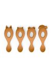 Дитяча ложка Liewood 4-pack колір жовтий (3683397)