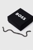Браслет BOSS чоловіча колір сірий (3517516) Браслет BOSS чоловіча колір сірий (3517516)
