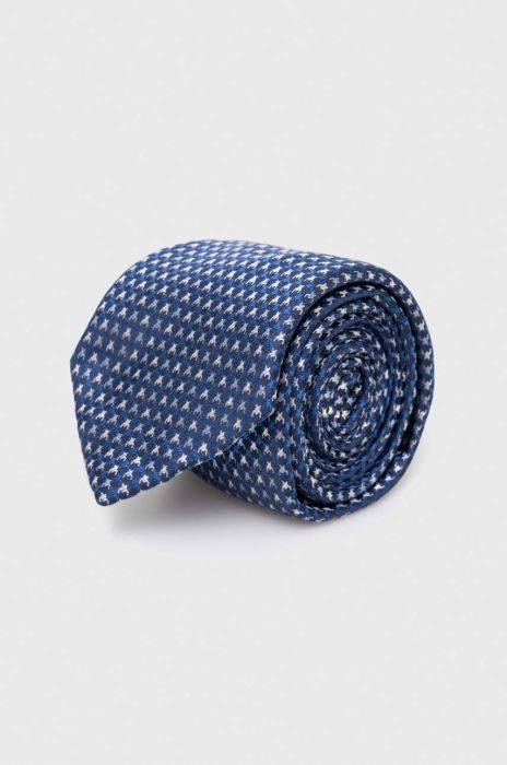 Шовковий галстук BOSS колір блакитний (3362236) Шовковий галстук BOSS колір блакитний (3362236)