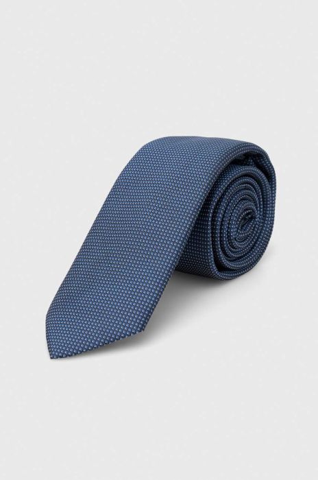 Шовковий галстук BOSS колір блакитний (3406875) Шовковий галстук BOSS колір блакитний (3406875)