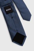 Шовковий галстук BOSS колір блакитний (3406875) Шовковий галстук BOSS колір блакитний (3406875)