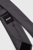 Шовковий галстук BOSS колір сірий (3406873) Шовковий галстук BOSS колір сірий (3406873)