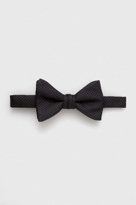 Шовковий метелик HUGO колір чорний (3351053) Шовковий метелик HUGO колір чорний (3351053)