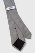 Шовковий галстук Moschino колір сірий (3403190) Шовковий галстук Moschino колір сірий (3403190)