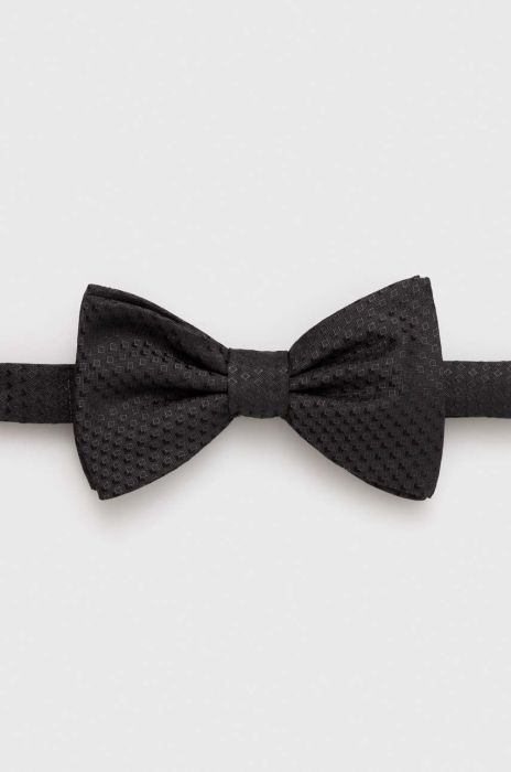 Шовковий метелик HUGO колір сірий Шовковий метелик HUGO колір сірий