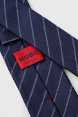 Шовковий галстук HUGO колір блакитний (3597079) Шовковий галстук HUGO колір блакитний (3597079)