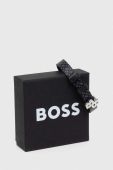 Шкіряний браслет BOSS чоловіча колір чорний (3488702) Шкіряний браслет BOSS чоловіча колір чорний (3488702)