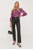 Блузка Liu Jo жіноча колір рожевий візерунок