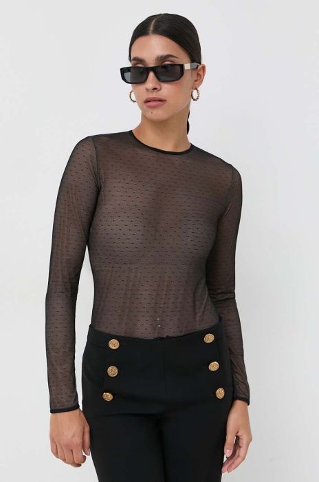 Боді Twinset колір чорний Боді Twinset колір чорний