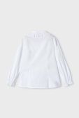 Дитяча блузка Mayoral колір білий однотонна (3406914)