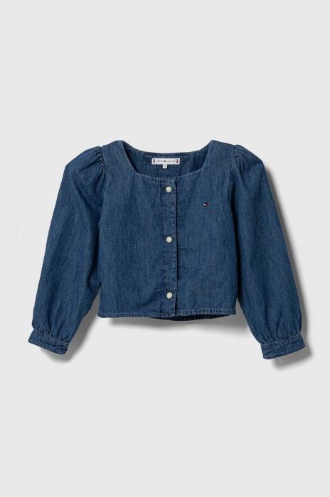 Дитяча джинсова сорочка Tommy Hilfiger колір блакитний (3553451) Дитяча джинсова сорочка Tommy Hilfiger колір блакитний (3553451)