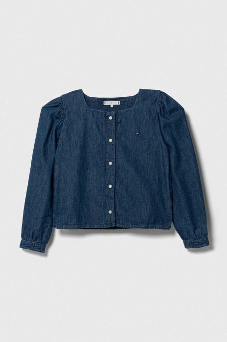 Дитяча джинсова сорочка Tommy Hilfiger колір блакитний (3553456) Дитяча джинсова сорочка Tommy Hilfiger колір блакитний (3553456)