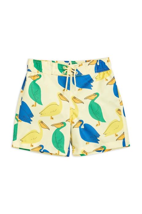 Дитячі шорти для плавання Mini Rodini колір жовтий Дитячі шорти для плавання Mini Rodini колір жовтий