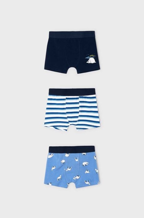 Дитячі боксери Mayoral 3-pack колір синій (3441271) Дитячі боксери Mayoral 3-pack колір синій (3441271)