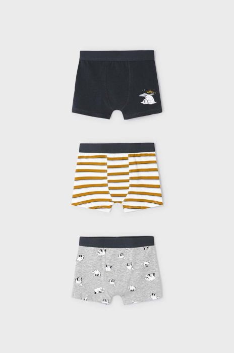 Дитячі боксери Mayoral 3-pack колір сірий Дитячі боксери Mayoral 3-pack колір сірий
