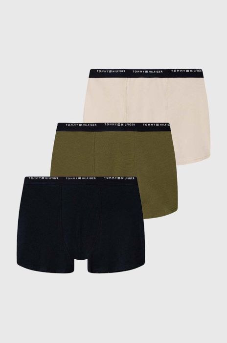 Дитячі боксери Tommy Hilfiger 3-pack колір чорний Дитячі боксери Tommy Hilfiger 3-pack колір чорний