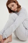 Піжама Lauren Ralph Lauren жіноча колір сірий Піжама Lauren Ralph Lauren жіноча колір сірий