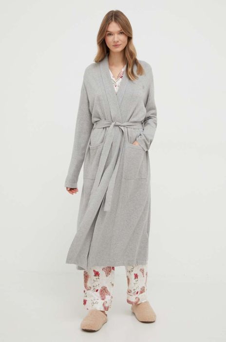 Шорти з домішкою кашеміру Lauren Ralph Lauren колір сірий Шорти з домішкою кашеміру Lauren Ralph Lauren колір сірий