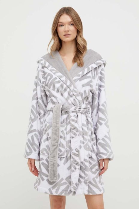 Халат Dkny колір сірий Халат Dkny колір сірий