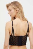 Бюстгальтер Karl Lagerfeld колір чорний візерунок (3402725) Бюстгальтер Karl Lagerfeld колір чорний візерунок (3402725)