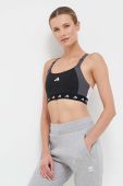 Спортивний бюстгальтер adidas Performance Powerimpact Techfit колір чорний візерунок