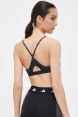 Спортивний бюстгальтер adidas Performance Aeroreact колір чорний візерунок (3323571) Спортивний бюстгальтер adidas Performance Aeroreact колір чорний візерунок (3323571)